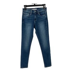 Joe's Jeans skinny mid rise blue size 25